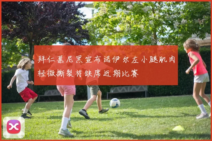 拜仁慕尼黑宣布诺伊尔左小腿肌肉轻微撕裂将缺席近期比赛
